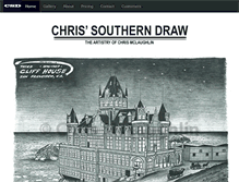 Tablet Screenshot of chris-draws.com